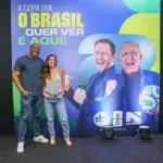 Bastidores do Balanço da Copa com Carol Barcellos e Wallace Neguerê